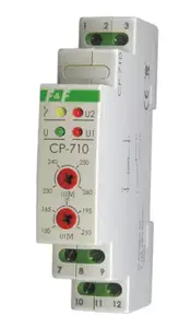 Однофазное реле напряжения FF CP-710, 16A, 230V