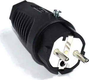 PCE gumijas kontaktligzda UNI-SCHUKO 16A 2P+Z IP44 0521-S