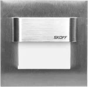 Stair light SKOFF Tango LED silver — SKOFF ML-TAN-K-H-1-PL-00-01, recessed LED step luminaire