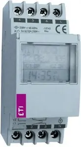 Astronomical Time Switch 2-Channel 16A Eti-Polam ASTROCLOCK-2 (002472051)