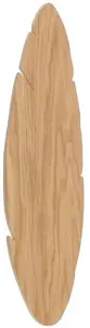Настенный светильник TK_LIGHTING Hoja Wood 4678 — деревянный бра, 2x6W G9