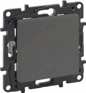 Legrand Niloe Step 863343 6A x aluminium roller shutter control switch