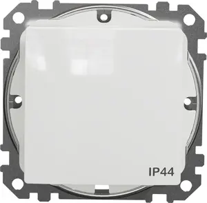 Одноклавишный переключатель SCHNEIDERE Sedna Design SDD211101 IP44 белый