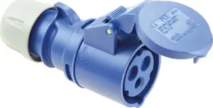 Portable Socket PCE 213-6 16A 3P 250V IP44