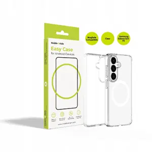 Mobile Origin Easy Case MagSafe clear protective case for Samsung Galaxy S25 FE