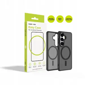 Mobile Origin Easy Case ar MagSafe priekš Samsung Galaxy S26, matēti melns
