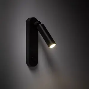 Wall lamp TK_LIGHTING Enzo 6621 — 1×6W G9, black, wall-mounted sconce
