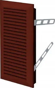 Ventilation grille AWENTA T63BR 110x270 mm brown