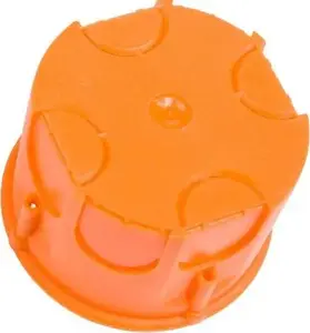 Flush-Mount Electrical Box Simet Z 60KFw 60 mm orange — 80 pieces
