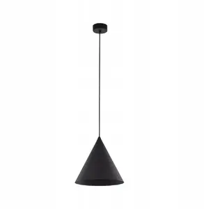 Подвесной светильник TK Lighting Cono 6630, 1x патрон E27, макс. 15 Вт, черный