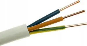 Elektriskais kabelis Śląsk YDY 3×2,5 mm² 450/750V instalācijas kabelis uz spoles