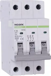 Circuit Breaker Noark Ex9B40J 3P B16 6kA Type B 16A