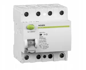 Устройство защитного отключения Noark Ex9L-N 108361 4P 25A A 30mA 400V 50Hz IP20 серый