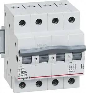 Изолирующий разъединитель Legrand RX3 419331 4-полюсный 63 А