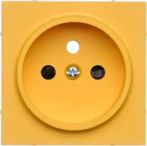 Крышка розетки Kontakt-Simon 55 TGZ1ZP/134 для одиночного модуля SGZ1CM SGZ1M — оранжевая