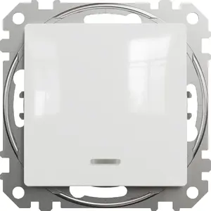 SCHNEIDERE Sedna Design SDD111106L staircase switch with LED indicator, white