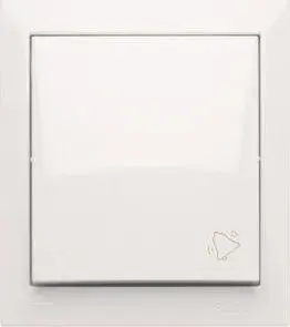 Doorbell Button Kontakt‑Simon Aquaclick ACD1/11, 10 AX, 250 V, white