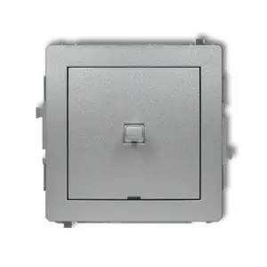 Level switch Karlik 7DWPUS-1 — silver, IP20, 250 V AC input, 10 A output