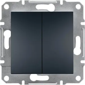 Switching rocker (candle) Schneider Electric Asfora EPH0300171 without frame, graphite