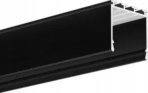LED profile Prescot Lipod Lipod-ALU-2M-A-CZ — anodized aluminum 2 m, black