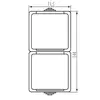 Kontaktligzda Kanlux 25360, IP54, 250 V 16 A Photo 2