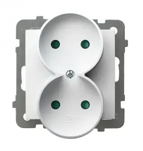 Розетка Ospel GP-2GRP/m/00 Photo 1