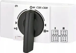 Etipo adapter for switch mounting I-0-II CLBS-CK80 (MPN 004661439) for electrical switch assemblies