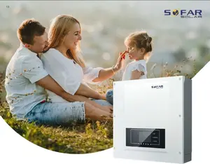 Trīsfāzu PV invertors Corab Sofar 6,6KTLX-G3 6,6 kW 2 MPPT Wi‑Fi ar DC slēdzi