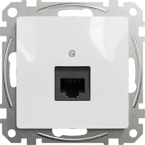 Schneider Electric GN.KOMP.RJ45 5UTP BIAŁY SEDNA DES — сетевой модуль RJ45, 5-пар UTP, белый