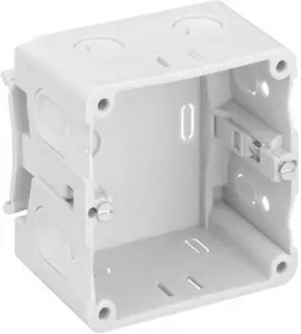 Floor/ceiling junction box AKS 333513 KD35/50 single — mounting box for cable channel