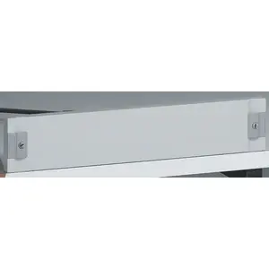 Face plate Legrand 020390, plastic grey, rack accessory, 1 pc