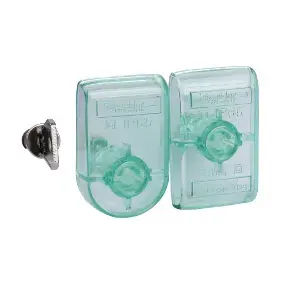 Door lock for server rack Schneider Electric 13948, green, compatible rack accessory