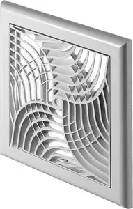 Ventilation grille AWENTA 15x15 cm white without collar, model tx1 14x14