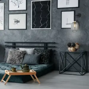 Настенный светильник TK_LIGHTING Delta 6481 — 1xE27 15W, графит/чёрный