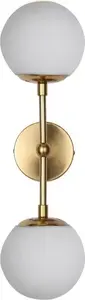 Настенный светильник Light Prestige DORADO LP-002/2W L — золотистый, стеклянные шарики, 2 лампы
