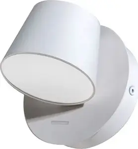 Настенный светильник Azzardo RAMONA 1 LED AZ2566 белый, одноголовый LED светильник
