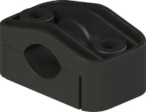 ALPAR pipe/post mounting bracket for spun column Ø160 mm U160W