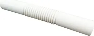 Savienojuma uzgalis TTPLAST 22 mm balts ar ribotu virsmu, modelis 10171