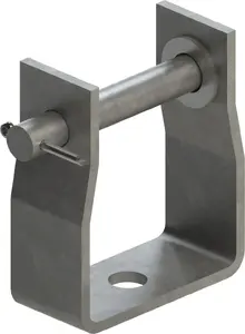 Bracket arm ALPAR TK-S 80 OC galvanized (model K30) for mounting and support