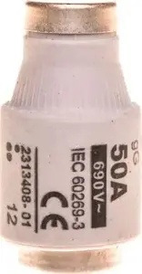 Fuse link 50A DIII gG 690V for switchgear — Eti-Polam 002313408