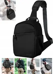 Fotomasas soma K&F SB9094 — kompakts 5 l sling pleca somiņa DSLR, bezspoguļa kamerai, dronam un piederumiem