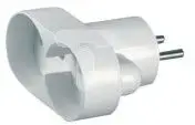 Разветвитель вилки Jonex R-260 белый 2×2P двухканальный