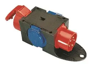Портативная распределительная коробка PCE Pieszyce 16/5 2xGS IP44 (9430003W)