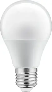 Светодиодная лампа GTV LD-A60CZ4-10W 10W E27 A60 810 лм 4000K с датчиком сумерек