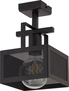 Потолочный светильник SIGMA ALBERT 32178 чёрный — для гостиной