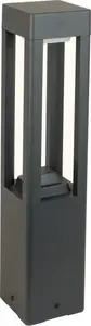 Outdoor bollard light Suma SU-MA Fan Kwadrat FKW-500, grey, IP54