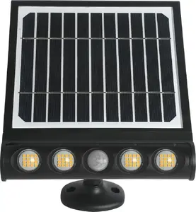 Solar Lamp Eko-Light Talent 8W 4000K IP65 — outdoor LED solar lighting, model EKO8328