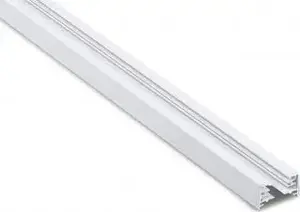 Track rail single-phase aluminum Azzardo AZ4730 white — single-phase track lighting rail