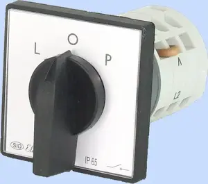 Cam switch Elektromet L-0-P 3P 25A IP65 Łuk E25-42 (952541)