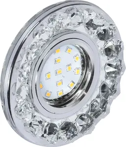 Iegremdējams griestu gaismeklis Candellux SK-94 caurspīdīga bumba, modelis 2273617